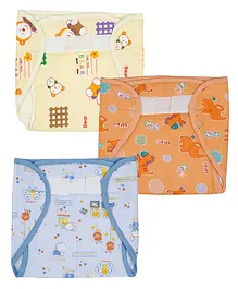 Grandma's Waterproof Nappy Small - Pack of 3 (Colour May Vary)