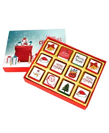 Chocoloony Merry Christmas Milk Chocolates - 144 gm