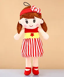 Babyhug Elle Candy Doll Red - Height 40 cm