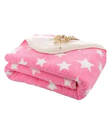 BABYZONE Soft Fabric Winter Wear Blanket - Pink