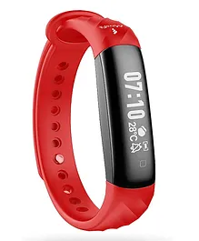 MevoFit Slim HR Smart Watch Band - Red