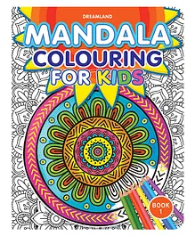 Dreamland Mandala Colouring for Kids- Book 1