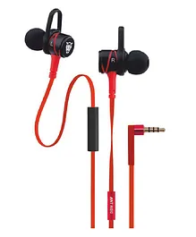 Ant Audio Wave 506  Wired Metal In Ear Stereo Bass Headphone - Red