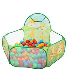 FunBlast Zoo Ball Pool With 50 Balls - Multicolor