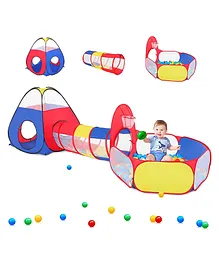 FunBlast Portable 3 in 1 Pool Ball Pit with 25 Balls - Multicolour