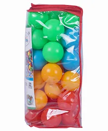 FunBlast Soft Ball Set of 50 Pieces - Multicolor