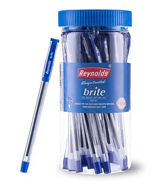 Reynolds Brite Ball Point Pen Pack of 25 - Blue