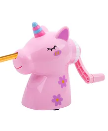 Wishkey Unicorn Shape Table Pencil Sharpener - Pink