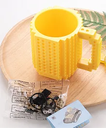 Mug With Handle Yellow- 350 ml