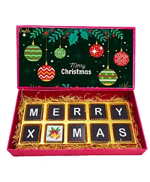 Expelite Merry Christmas Theme Chocolate Gift Box - 300 gm