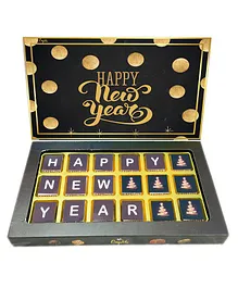 Expelite Happy New Year Chocolate Gift Box - 18 Pieces