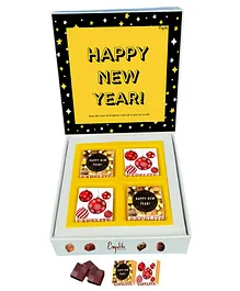 Expelite New Year Chocolate Gift Box - 200 gm