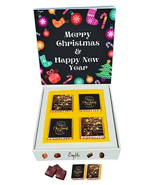 Expelite Personalised Happy New Year Chocolate Gift Box - 200 gm