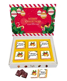 Expelite Christmas and New Year Chocolate Gift Box - 200 gm