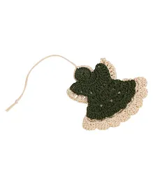 This and That by Vedika Hand Crochet Christmas Accessory Angel - Green