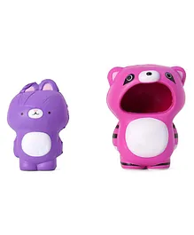 Soft'n Slo Squishies Costume Cuties Ultra Bath Toys - Purple Pink