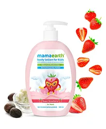 Mama Earth Super Strawberry Body Lotion - 400 ml