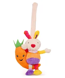 Baby Moo Rabbit Hanging Pulling Toy - Multicolor