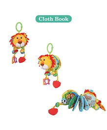 Baby Moo Lion Multicolor Cloth Story Book