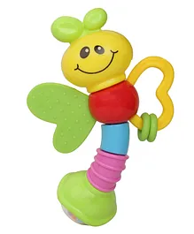 Baby Moo Butterfly Rattle Toy - Muticolour