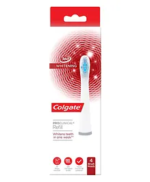 Colgate 360 Whitening Brush Head Pack of 4 - White