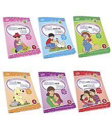 Large Print Read With Happy Phonics Stories Set of 6 - English