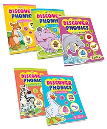 Discover Phonics Book Set Of 5 - English