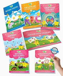 Rising Star Preschool Learning Book Nursery Kit A - English