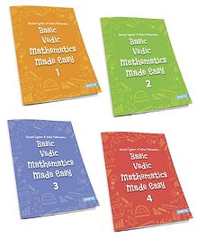 Basic Vedic Mathematics Pack of 4 - English