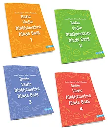 Basic Vedic Mathematics Pack of 4 - English