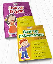 Gear Up English & Mathematics Grade 1 Set of 2 - English