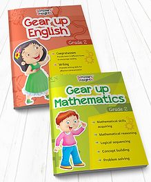 Gear Up English & Mathematics Grade 2 Set of 2 - English