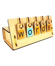 Youngineers DIY Word Builder Game - Brown