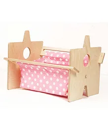 CuddlyCoo Polka Dots Stackable Toy Organiser - Pink