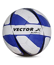 Vector-X Blast Hand Stitched Football Size 4 - Blue White