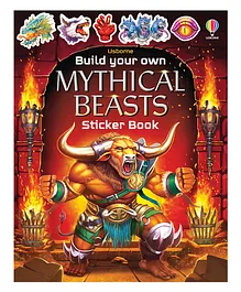 Build Your Own Mythical Beasts Sticker Book - English