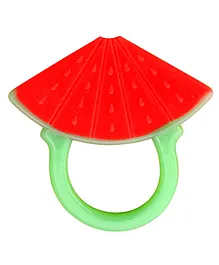 Mastela Super Soft Silicone Teether Watermelon Shape - Multicolor