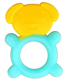 Mastela Super Soft Silicone Teether Teddy Shape - Multicolor