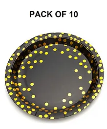 Shopping Time Polka Paper Plate - Pack of 10