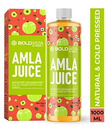 Boldfit Pure Natural Amla Juice Bottle - 1 litre