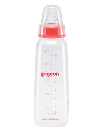 Pigeon Peristaltic Nursing Bottle Red - 240 ml