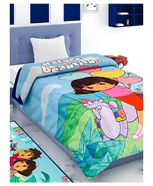 Dora Nature Is Beautiful 300 GSM Comforter Single Size - Multicolour