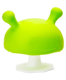 Mombella Mushroom Soothing Teether Toy - Green