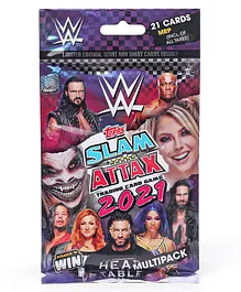 Topps WWE Slam Attax 2021 Collection Trading Card Game -  Multicolor