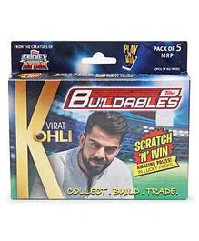 Topps Buildables Virat Kohli Edition Pack Of 5 - Multicolor