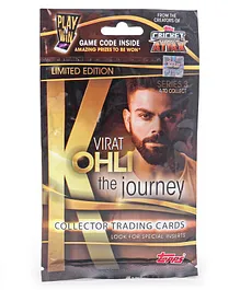 Topps Virat Kohli The Journey Collector Trading Cards - Multicolor