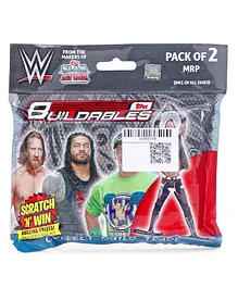 Topps WWE Buildables Pack of 2 - Multicolor