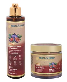 Roots And Herbs Anjeer Flawless Skin Kit - 200 ml