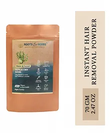 Roots And Herbs Neem & Fennel Depilatory Mask - 70 gm