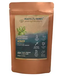 Roots And Herbs Tea Tree No Blemish Body Wash - 100 gm